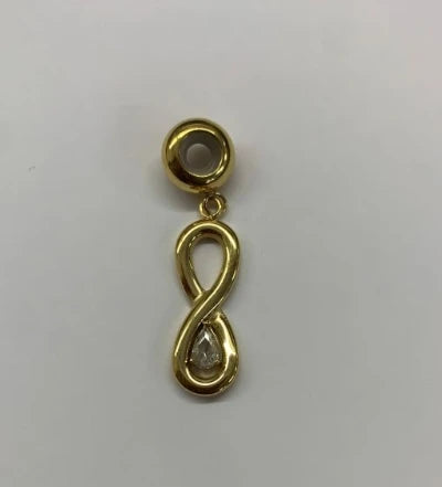 Stainless Steel Round Pendant Chain Bracelet jewelry