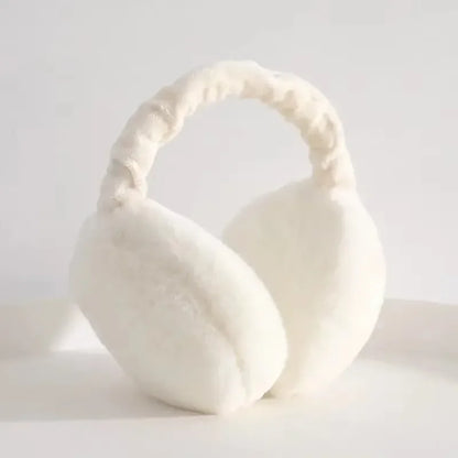 1/2/4pcs Solid Soft Plush Ear Keep Warmer Winter Earmuffs For Women Men Fashion Outdoor Earflap Protection Ear-Muffs Ear Cover