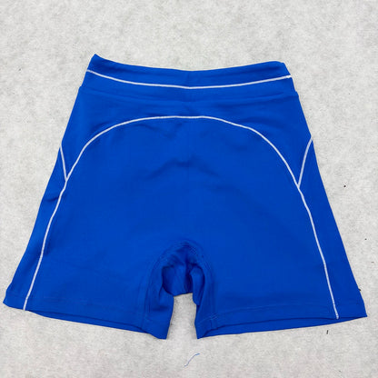 High Waist Stripe Fitness Yoga Shorts for Woman's Quick-Dry Breathable Hip-lifting Summer Gym Running Color Blocking Yoga Shorts