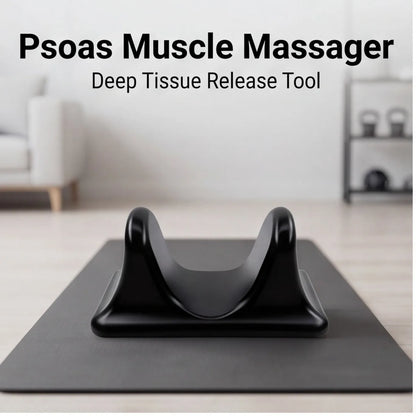 Psoas Muscle Massager – Deep Tissue Massage Tool for Hamstring, Thigh, Back & Calf Use