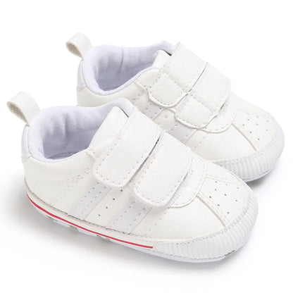 Baby Boys Girls Spring Autumn Shoes 0-1 Year First Walker Fashion Striped Rubber Soles Casual Sports Newborn
