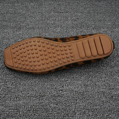 Spring Summer Shoes Women Ballet Flats Sweet Flat Bowknot Laides Brand Shoes Plus Size 42 Leopard D295