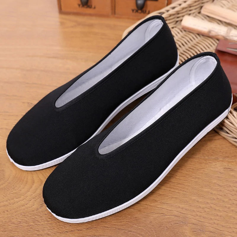 Neutral Chinese traditional Kung Fu cotton shoes Tai Chi martial arts training sports shoes breathable and wear-resistant sports