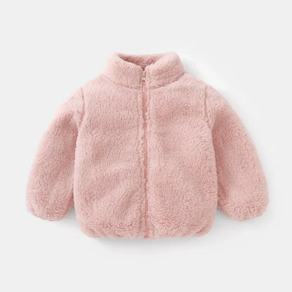 Kids Winter Coats 2025 New Children Outerwear Boy Warm Fleece Jacket Baby Girls Jackets for Autumn Spring Children Clothing