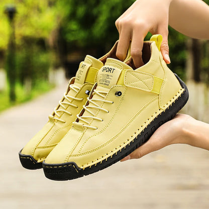 Women's Stitched Lace-Detail Casual Shoes