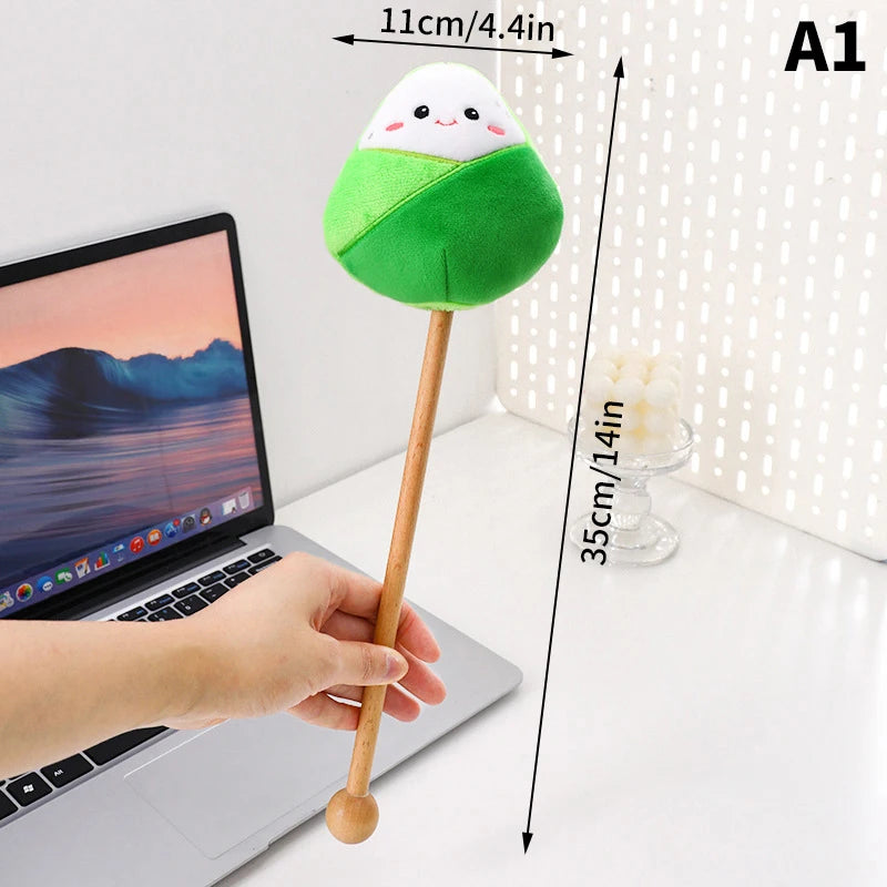 Massage Hammer Hitting Hammer Stick Handheld Plush Small Hammer For Neck Shoulder Meridians Legs Back Massage