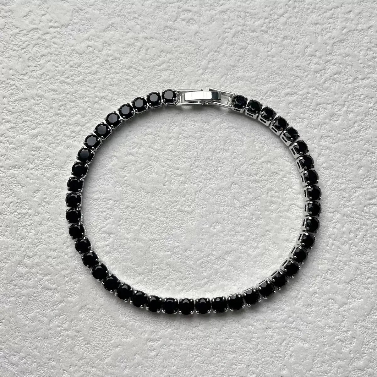 MxGxFam ( 19 cm 17 cm x 4 mm ) Promotion Gold Plated 18 k Multiple Colors Powder Zirconia Bracelet For Women Fashion Jewelry