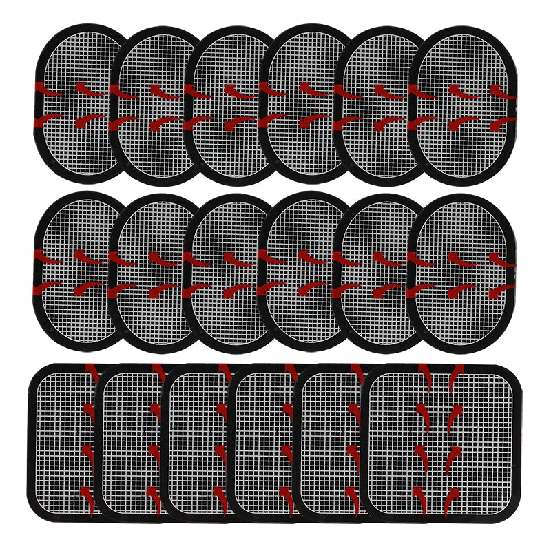3 Pcs/set Electric Muscle Stimulator Gel Patch for Abdominal Massage, Patch Accessory with Massage Home Gym Equipment