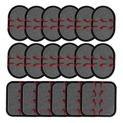 3 Pcs/set Electric Muscle Stimulator Gel Patch for Abdominal Massage, Patch Accessory with Massage Home Gym Equipment
