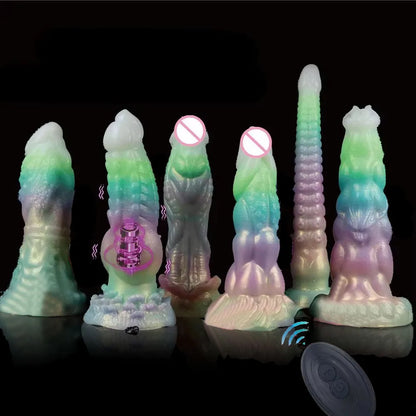 Vibrator Anal Dildos for Women Masturbator Consolador Silicone 10 Frequency Vibrador Anal Plug 18+ G Spot Clitoral Stimulator