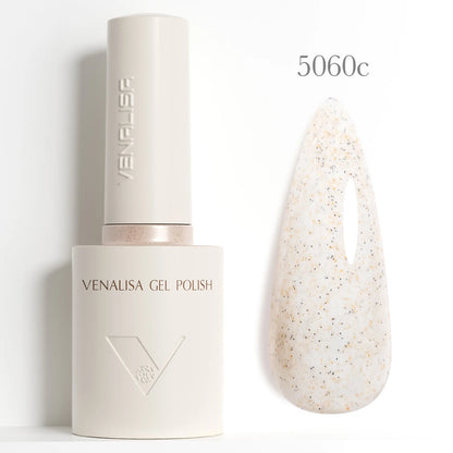 Venalisa 10ml Nail Gel Hema/TPO Free Base Ultra Glossy Diamond Tempered Long Wear Top Coat Velvet Matt Top Semi Permanent Gel