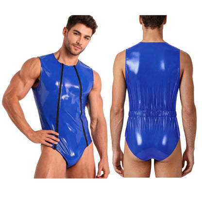Womens Mens Leak-proof Diaper Cover Jumpsuit Elastic Waist Tear-away Bodysuit Waterproof Nursing Special Needs Reusable Diaper