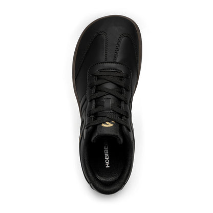 HOBIBEAR Unisex Wide Toe Shoes Artificial Leather Sneakers Casual Lace Up Retro Fashion Shoes for Women Men
