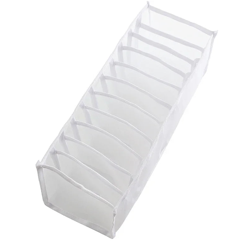 Baby Multifunctional Storage Bag Nylon Mesh Drawer Divider Box Chrildren Underwear and Socks Honeycomb Storage Box