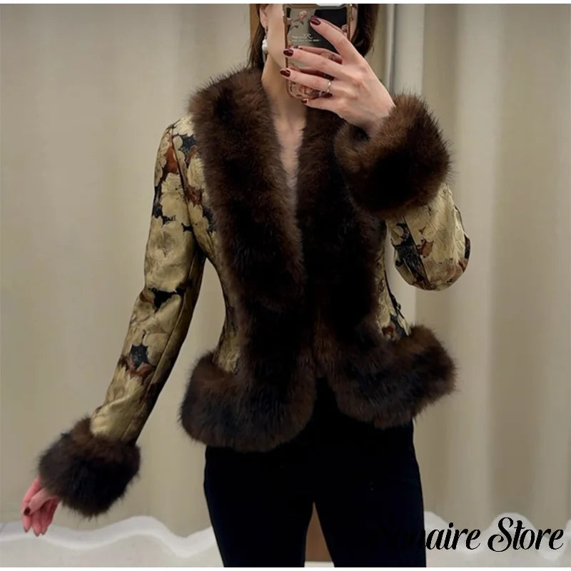 Women's Textured-Trim Jacket in Design Options