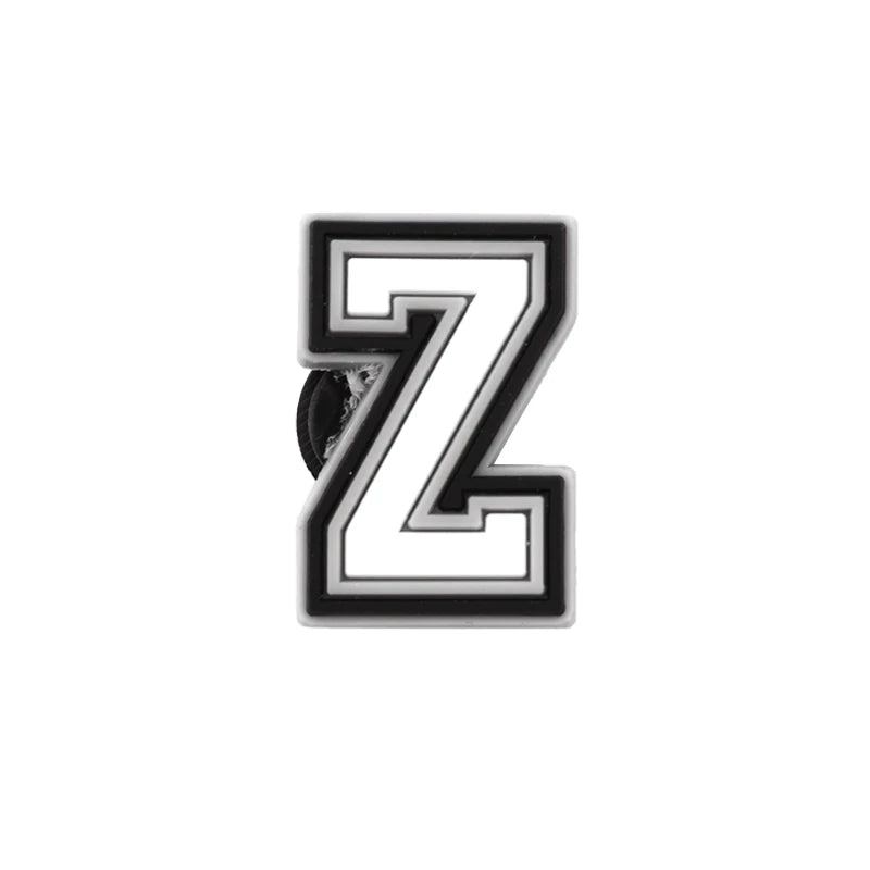 1 PCS Letter Charms for Clog Sandals Shoe Decoration 0-9# Number Alphabet ABC-Z Characters DIY Shoes Pins for Boy Girl Men Women