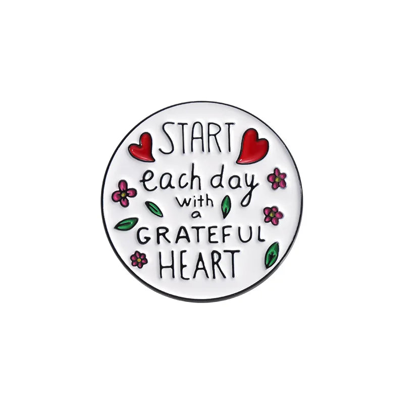 31Styles Geometric Humorous Phrase Enamel Pins Custom Funny Quotes Metal Brooches Lapel Badge Backpack Decorative Jewelry Gifts