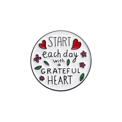 31Styles Geometric Humorous Phrase Enamel Pins Custom Funny Quotes Metal Brooches Lapel Badge Backpack Decorative Jewelry Gifts