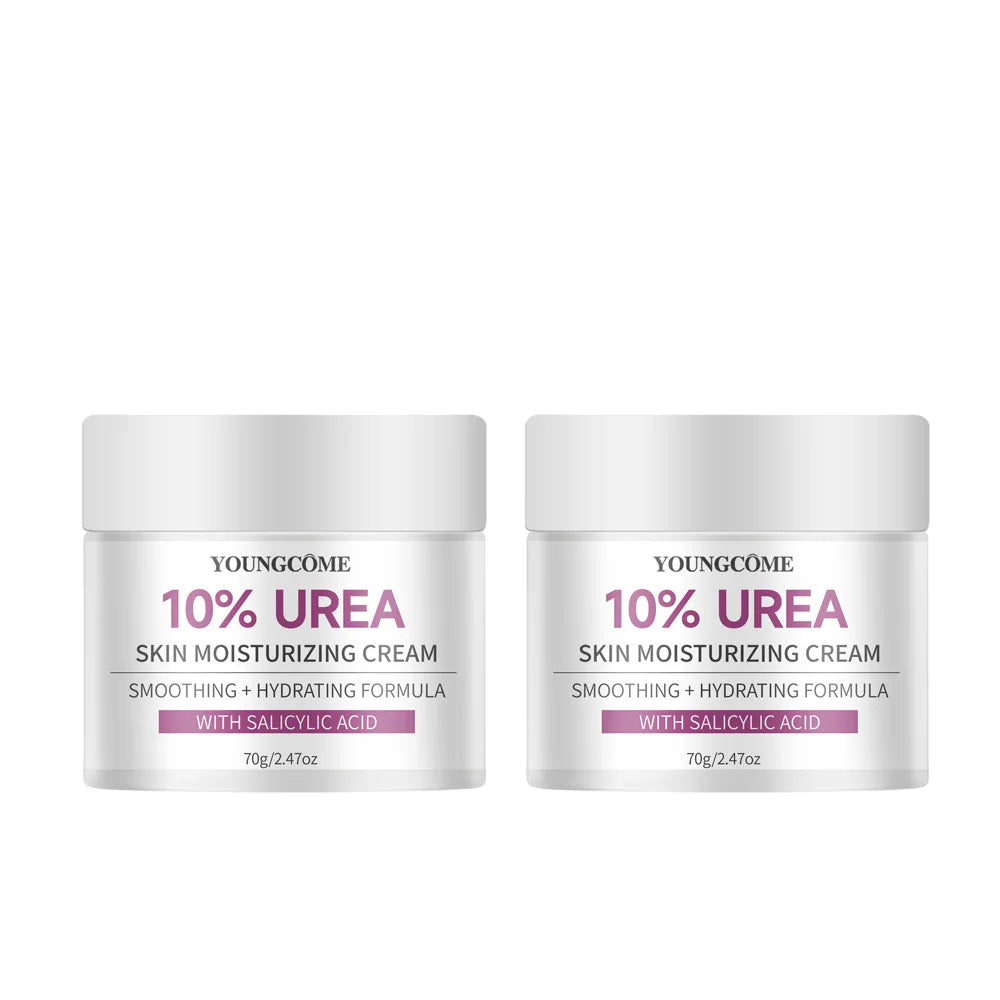 Moisturizing Cream YOUNGCOME 10% Urea Skin Cream with Salicylic Acid, Long-Lasting Moisture Barrier Support Body Care Hydrating