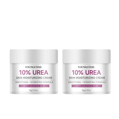 Moisturizing Cream YOUNGCOME 10% Urea Skin Cream with Salicylic Acid, Long-Lasting Moisture Barrier Support Body Care Hydrating
