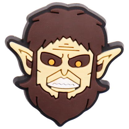 New Arrival 1pcs Cartoon Japan Anime PVC Shoe Charms For Clogs Pins Accessories Shoes Buckles Wristbands Kids Birthday Present