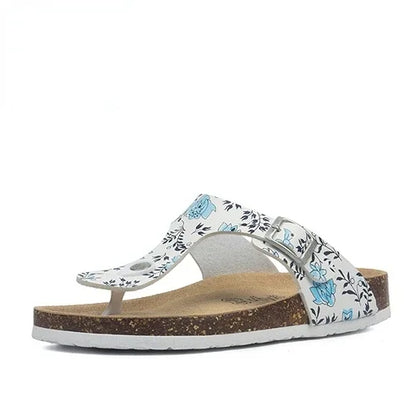 Fashion Women Slippers Flip Flops Summer Beach Cork Shoes Slides Girls Flats Sandals Casual Slippers Shoes Plus Size 35-45