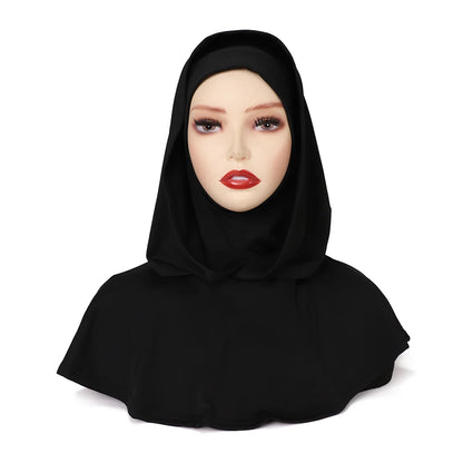 New Ready to Wear Hijab Muslim Undercap Jersey Instant Headscarf Islam Comfort Neck Covered Scarf Light Turban
