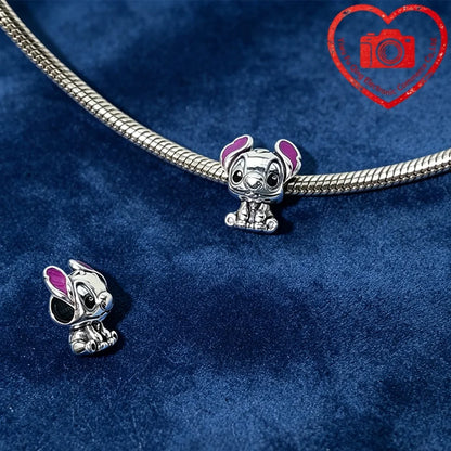 New Original Charms DIY Women Jewelry Gifts Fox Rabbit Chicken Pig Pet Dog Elephant Beads Fit 925 Silver Bracelets Accessories