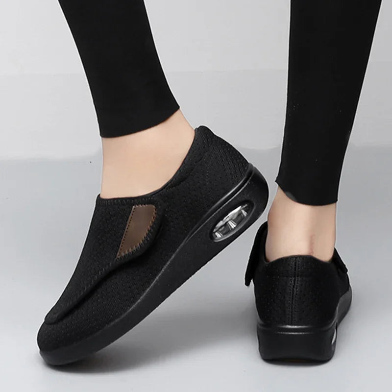 New Casual Orthopedics Wide Feet Swollen Shoes Thumb Eversion Adjusting Soft Comfortable Diabetic Shoe Walking Shoes