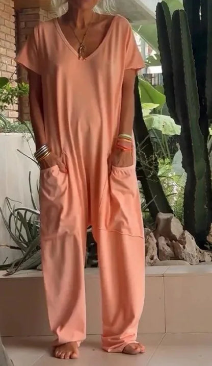 Jumpsuits Woman 2024 Spaghetti Strap Loose Elegante Playsuit Pantalones Informales Jumpsuit Women Summer Wide Leg Long Pants