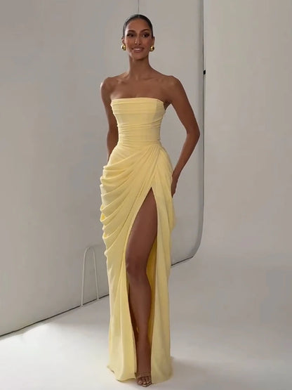 Women's Solid Satin Pleated Strap Mini Dress Sleeveless Backless Lace Up Fashionable Dress 2026 Summer Lady Party Chic Outfit