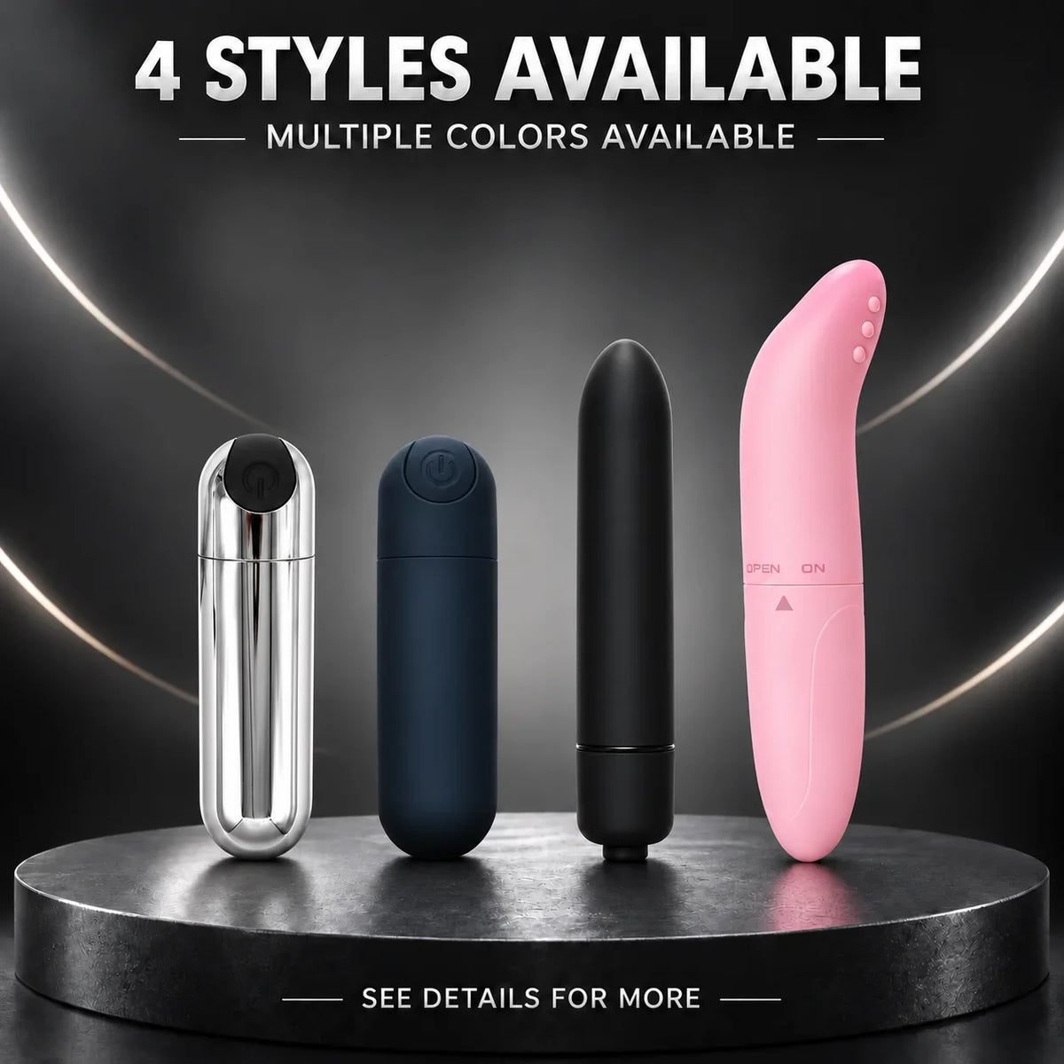 Mini Metal Bullet Vibrator Powerful Stimulate G Spot Vaginal of Female Masturbator Portable Massage Clitoral Adult Toys for 18+