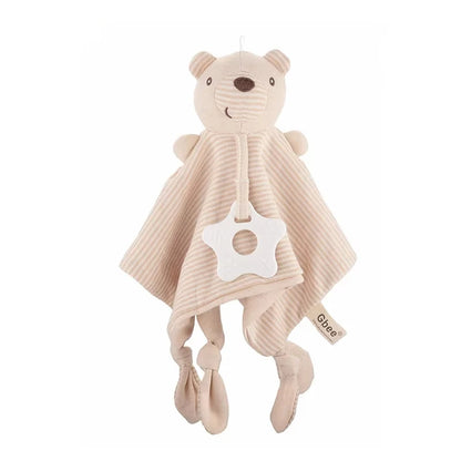 Baby Towels Newborn Baby Comforter Soothe Appease Towel Animal Rabbit Plush Dolls Soft Security Rattles Bed Bell Saliva Towel