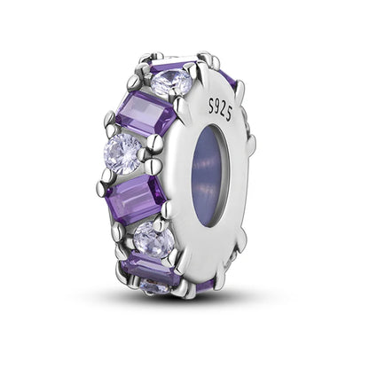 Original 925 Sterling Silver Clip Charm Inlaid Zircon Cat Butterfly Charm Silicone Spacer Beads For Women Bracelet DIY Jewelry