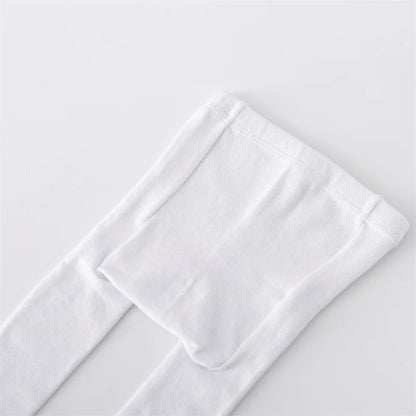 1/2Pcs Baby Girls Tights Spring Daily Knitted Stockings Cotton Soft Newborn Leggings Casual White Black Pantyhose For 0-2 Years