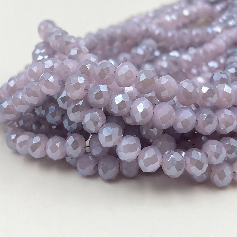 Colorful 2/3/4/6/8/10mm Austria Faceted Crystal Glass Beads For Jewelry Making DIY Accessories