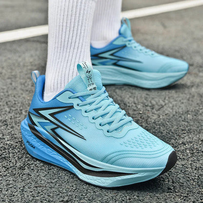 Men Running Shoes Speciality Marathon Sports Shoes Breathable Lightweight Carbon Board Women's Trend Athletic Sneakers Women