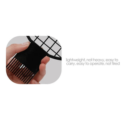 2pcs Afro Twist Hair Comb Sponge for Men and Women's Curly Hair Sponge Brush for Hairdressers and Personal Curly Hair Styling