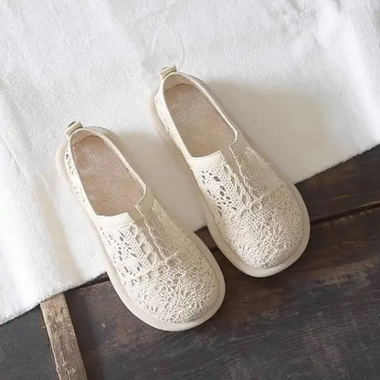 Summer Shoes Ladies Casual Female Sneakers Slip-on Dress Flats  2026 Slip On New Fabric Scandals Fisherman Leisure Summer