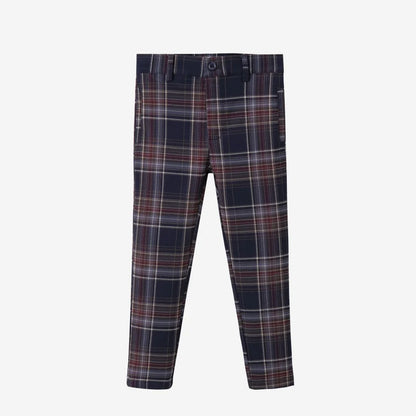 (Ship out in 1 day) AS AW26 ISRAEL Pinstripe Windsor Collection with knitting children clothes shirt