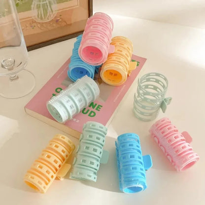 1/4PCS Air Bangs Rollers Curlers For Women Girls Fluffy Hair Clip Curl Wave Former Perm Rods Hair Root Roller Hair Styling Tools