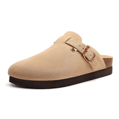 Buckle-Detail Clogs & Slides in Style Options