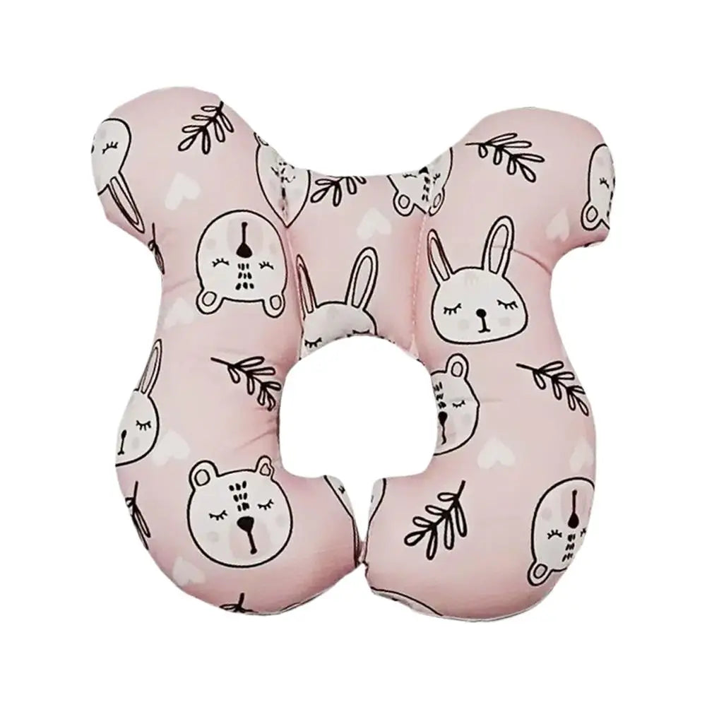 Protective Travel Car Seat Head And Neck Pillow Soft Neck Support Pillow Children U Shape Headrest Head Protection Cushion