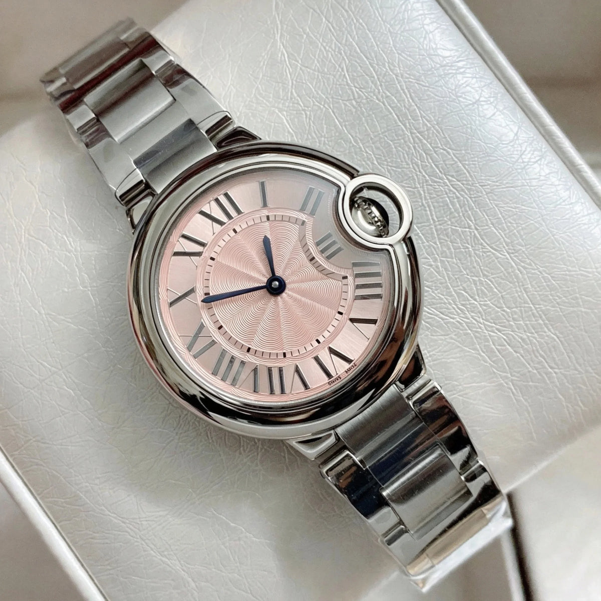 Customized Women's Stainless Steel Quartz Watch Luxury Design Female Waterproof Bracelet Clock with Box Females Gift 28/33mm
