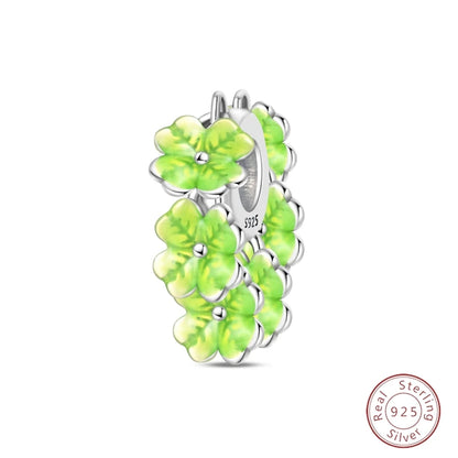 Spring Day 925 Sterling Silver Sunflower Azalea Peony Butterfly Flower Charms Beads Fit 3mm Bracelets DIY Fine Jewelry Making
