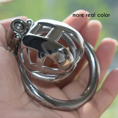 High Quality Male Chastity Device Cock Cage Stainless steel Chastity Cage Penis Fetish Restraint Penis Cage for Men Adult Toys
