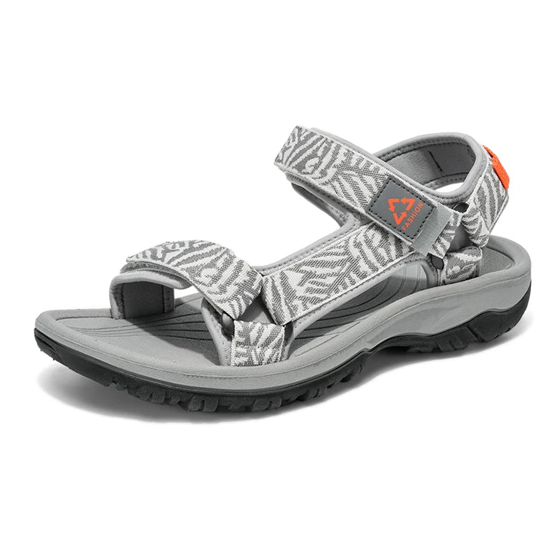 Classic Men's Hiking Sport Sandals Lightweight Leisure Beach Shoes Summer Open-Toe Breathable Travel Walking Sandials