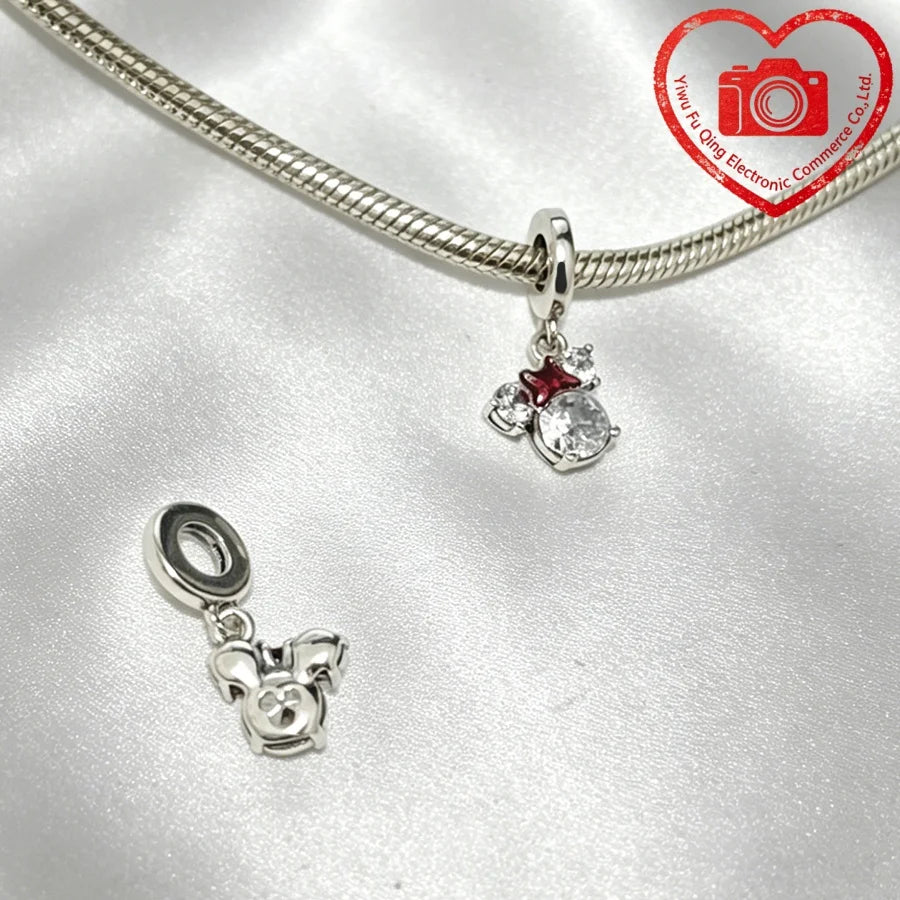 New Original Charms DIY Women Jewelry Gifts Fox Rabbit Chicken Pig Pet Dog Elephant Beads Fit 925 Silver Bracelets Accessories