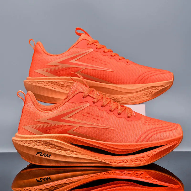 Men Running Shoes Speciality Marathon Sports Shoes Breathable Lightweight Carbon Board Women's Trend Athletic Sneakers Women