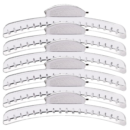 Vintage Metal Finger Wave Hair Clips 6PCS Aluminum Hairpin Hairdressing Clip Salon Hair Fixed Hairclips Barber Stlying Tool